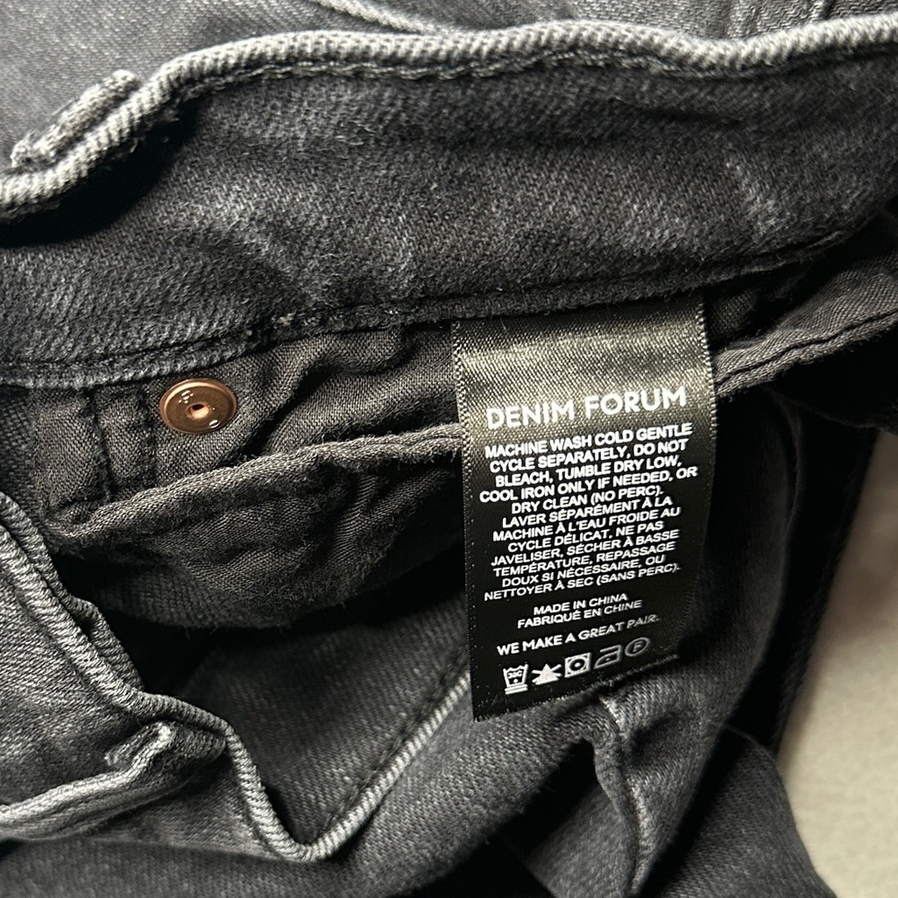 Denim Forum Arlo High Rise Straight 28L - Picture 10 of 11